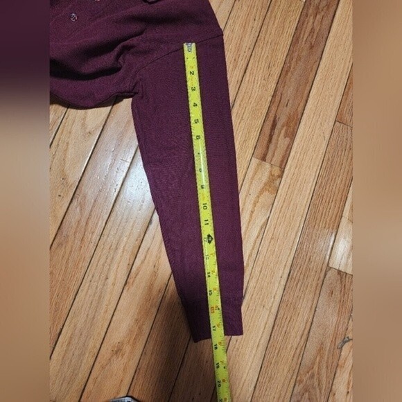 M Youth School Apparel Uniform Long Sleeve Polo Shirt - Picture 6 of 8